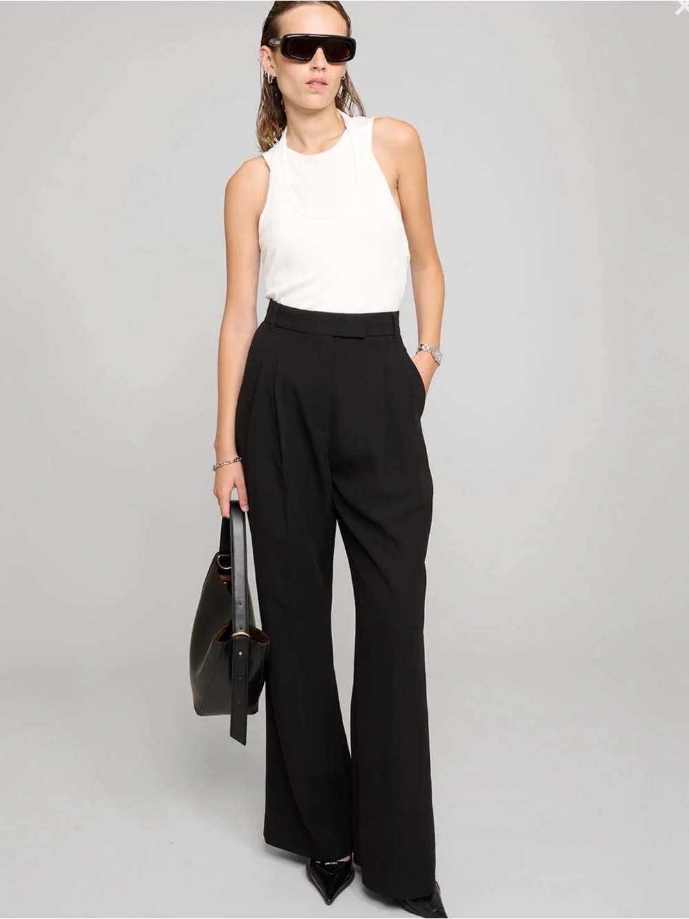 BLACK SUIT PANTS womens size XS